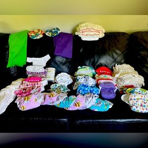 Cloth diaper lot sale 0-6 months
